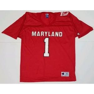 Vintage Champion Mesh Jersey Maryland 2002